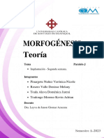 Morfogenesis Teoria - Segunda Semana. TAREA#5