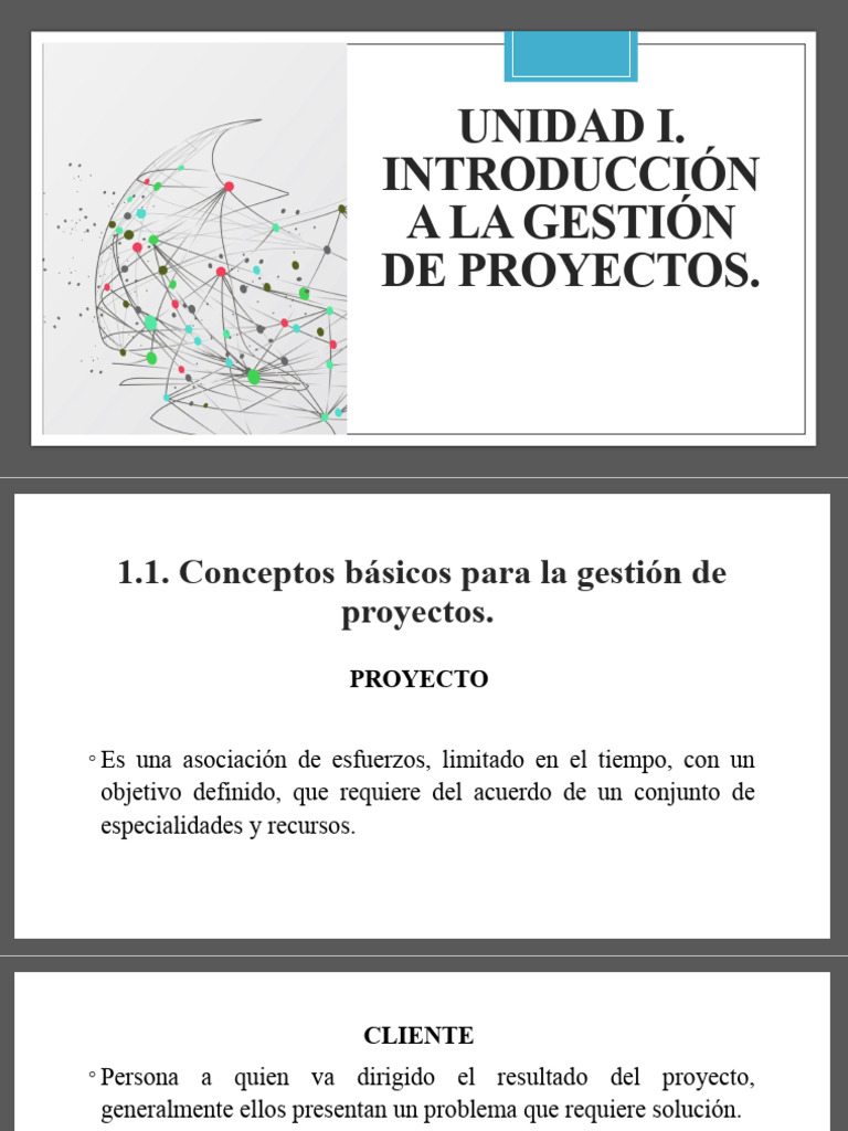 Introducción a la Gestión de Proyectos | PDF | Software | Planificación