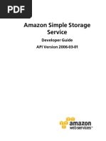 Download Amazon S3 API Version 2006-03-01 by olkeene SN6951514 doc pdf