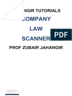 Company Law Scanner Old Syllabus