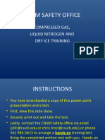 CNSM Gas Training