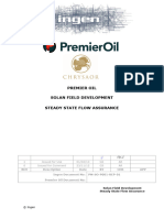 PM-SO-P001-REP-01 Rev 1 - STEADY STATE FLOW ASSURANCE