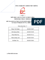 Nhóm 17 - Giới Thiệu Dự Án - Tôn Chỉ Dự Án - Cấu Trúc Phân Rã Công Việc