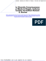 Test Bank For Diversity Consciousness Opening Our Minds To People Cultures and Opportunities 3rd Edition Richard D Bucher