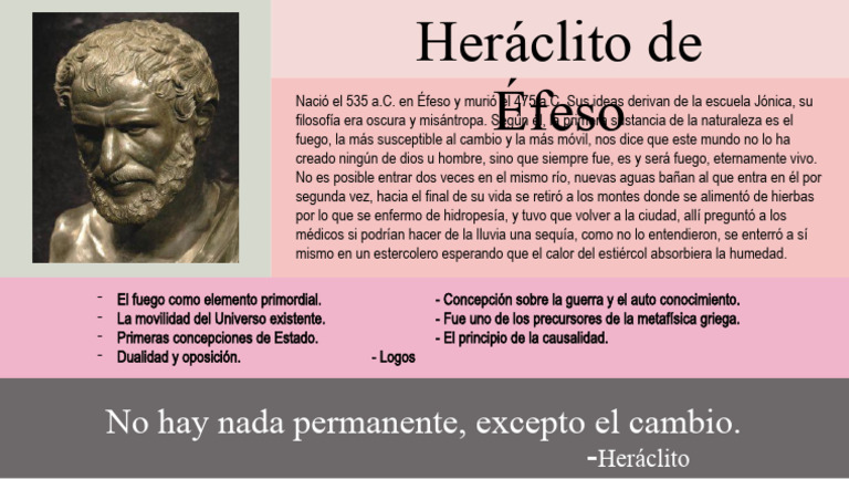 Heráclito de Éfeso | PDF