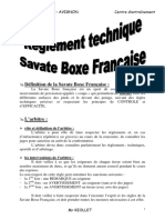 SBF Reglement Technique Savate Boxe Francaise Ivan Riollet 2012