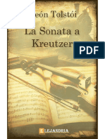 La Sonata A Kreutzer-Tolstoi Leon