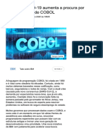 Crise Da COVID-19 Aumenta A Procura Por Programadores de COBOL