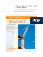 Solution Manual For Engineering Mechanics Dynamics 14 e Russell C Hibbeler