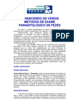 PET Conhecendo Mtodos Parasitolgicos de Fezes