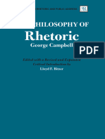 (Landmarks in Rhetoric and Public Address) George Campbell, Lloyd F. Bitzer - The Philosophy of Rhetoric-Southern Illinois University Press (1988)
