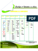 Cronograma JSL Compuservis Semana 05 Al 11