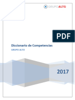 Diccionario Competencias Grupo ALTO 2017