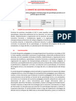 Plan de Gestion Pedagógica