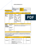 Sesión de Aprendizaje 38 - 2022