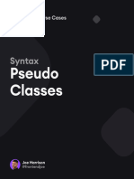 03 - Syntax - Pseudo Classes