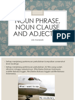 Materi Bahasa Inggris Noun Phrase