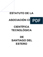 ESTATUTO ACCTSdE - SANTIAGO TECH