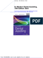 Test Bank For Modern Dental Assisting 10th Edition Bird