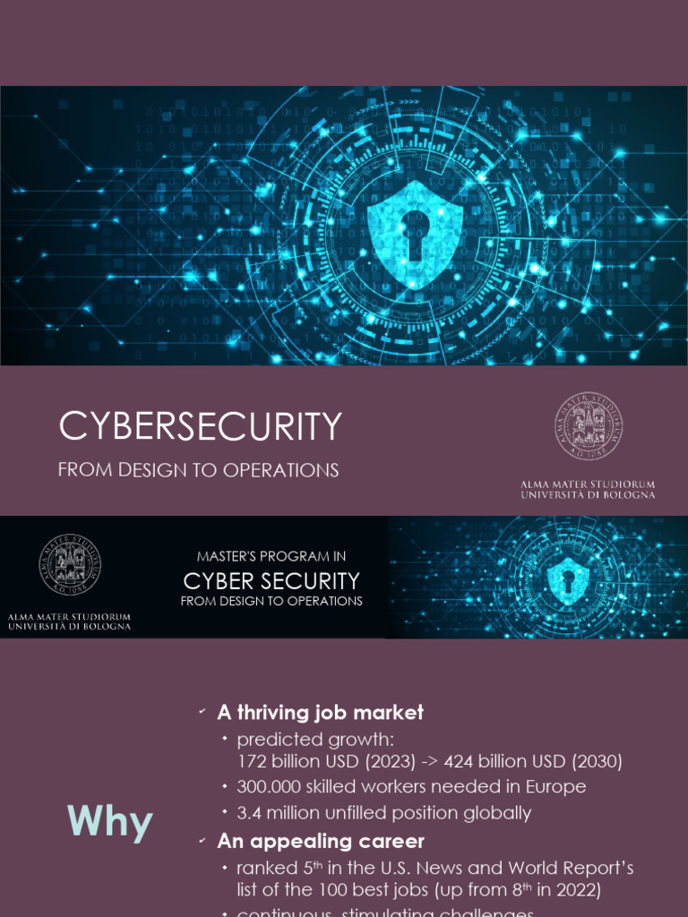 Master CyberSecurity Presentation 202324 PDF