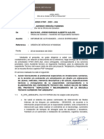 Informe de Actividades - 001 - 3era Orden