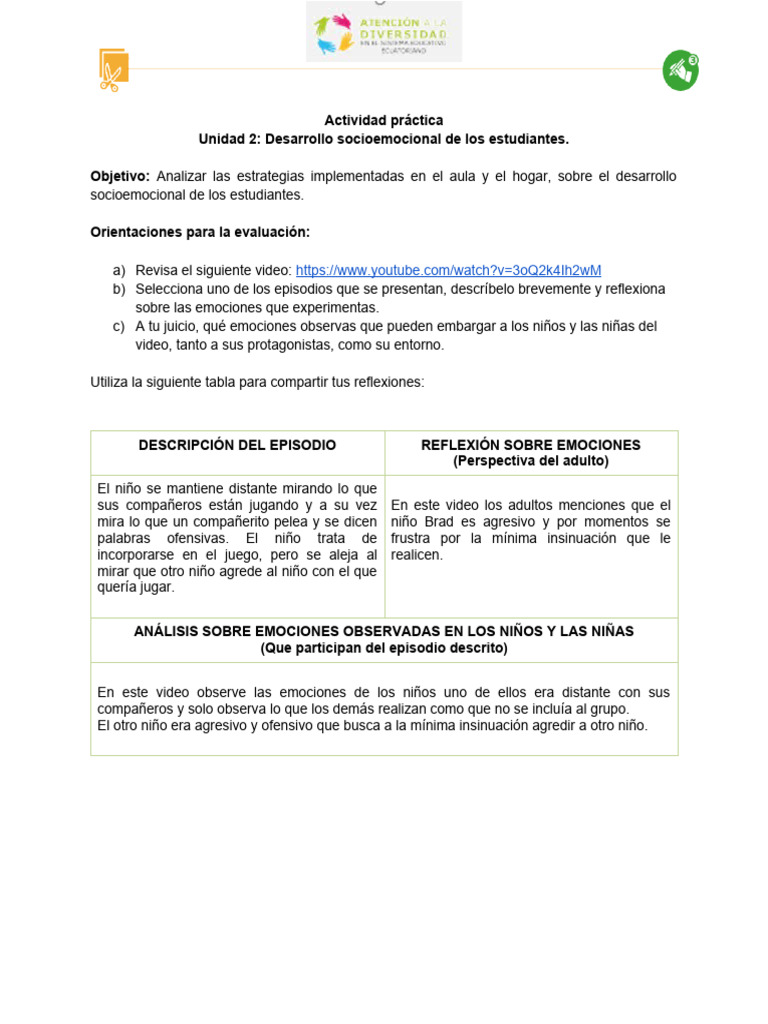 Emociones | PDF | Crecimiento personal y profesional | Juegos y actividades