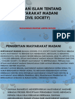 Kuliah 10 Masyarakat Madani (Civil Society)