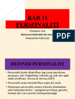 BAB 11 - Personaliti