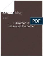 Halloween Is Just Around The Corner, Scribd Blog, 10.19.11