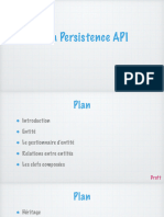 Java Persistence API: Draft