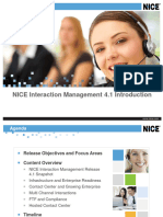 DAY 1 NICE Interaction Management 4.1 Overview