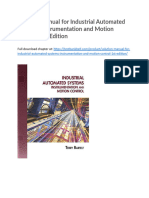Solution Manual For Industrial Automated Systems Instrumentation and Motion Control 1st Edition