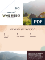 Kampung Adat Wae Rebo 