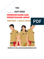 4_SOAL_UJIAN_PERANGKAT_100_SOAL_PEMERINTAHAN_DESA_&_PENGETAHUAN