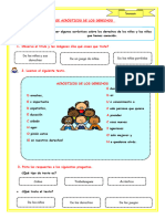 E11 s2 Ficha d1 Com Lee Acrostico de Derechos