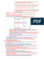 Chapter 6 Anatomy of Flowering Plants - SECONDARY GROWTH