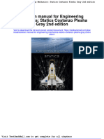 Solution Manual For Engineering Mechanics Statics Costanzo Plesha Gray 2nd Edition