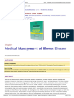 Obstetrics V16 The Prevention and Management of RH Disease Chapter Medical Management of Rhesus Disease 1696739347