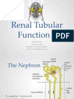 Renal Tub Function2 MBCHB