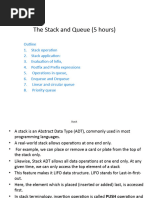 Stack and Queue