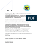 Salud al pueblo Hermano de la República De BENIN