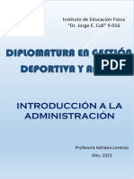 Administracion - Unidad V