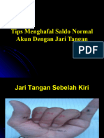 Tips Menghafal Saldo Normal Akun Dengan Jari Tangan