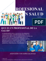 Profesionales de Salud