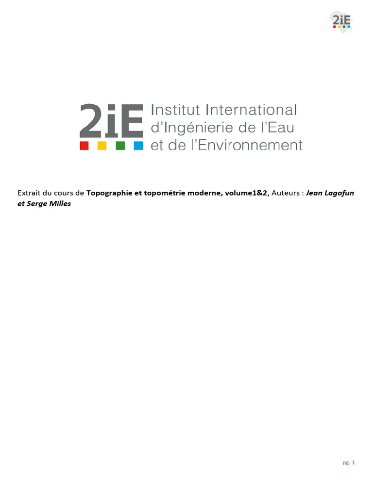 Niveaux numériques et mire Invar | PDF