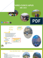 2023 Tarifario Cusco Apu Tours PDF Actualizado 2023