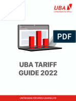 Tariff Guide Updated April 2022