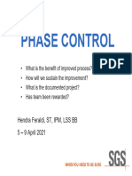 Green Belt Training - Phase Control Rev.1