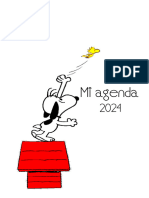 Agenda Snoopy 2024