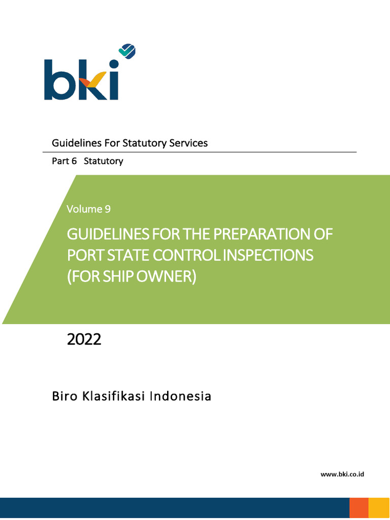 BKI Guidelines | PDF | Ships | Oil Tanker